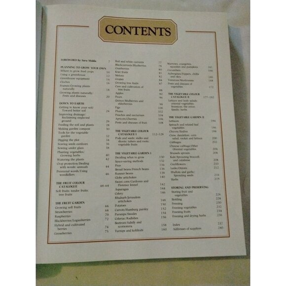 Home Grown Denys De Saulles Hardcover Gardening Book - Picture 6 of 6